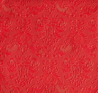 Servítky Elegance red 33x33, Ambiente