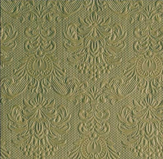Servítky Elegance Green Leaf - 33x33cm / 15ks