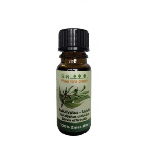 Zmes éterických olejov Eukalyptus - Šalvia.10ml.