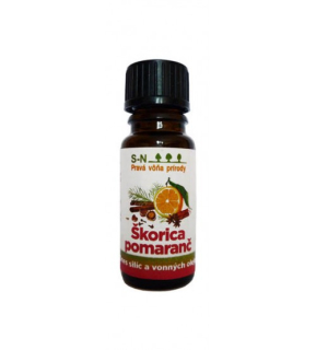 Zmes éterických Škorica - Pomaranč.10ml.