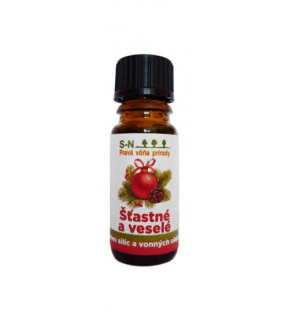 Zmes éterických olejov Šťastné a veselé.10ml.