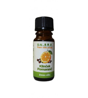 Zmes éterických olejov Klinček - Pomaranč.10ml.