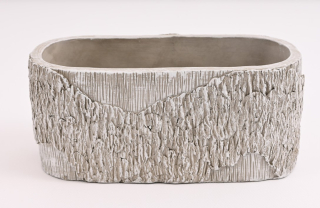 Obal cement ovál 25x11x11cm