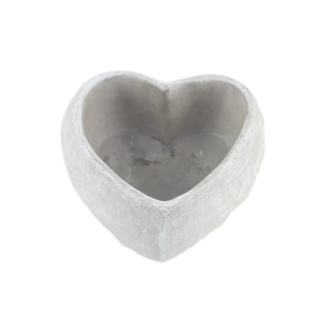 Srdce cement 12x12x5cm